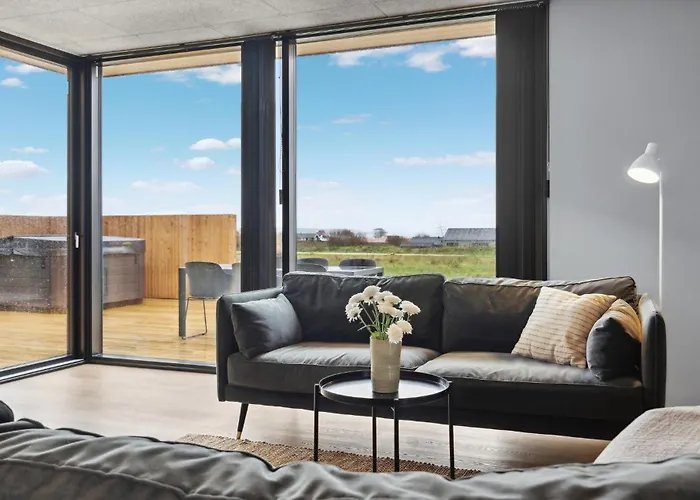 Nyaraló Stunning In With Sauna Børkop