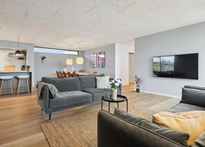 Nyaraló Stunning In With Sauna Børkop